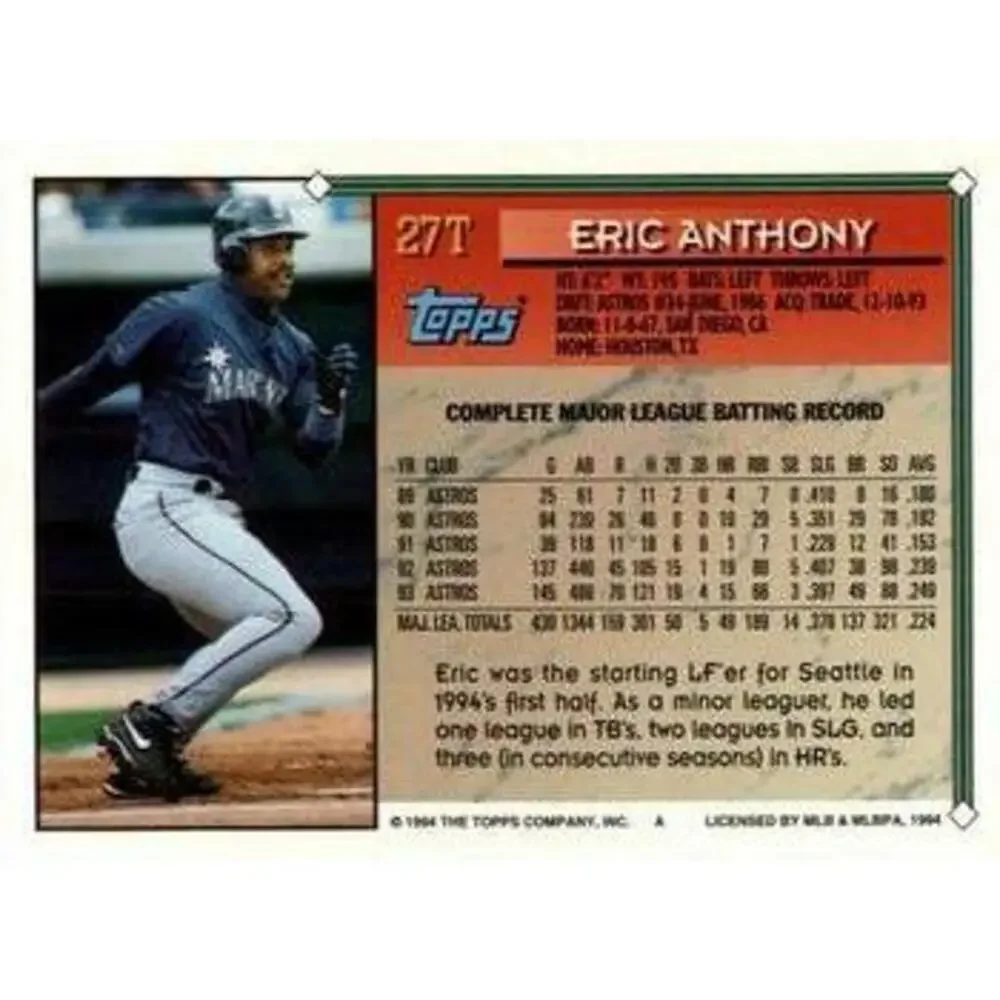 Topps 1994 traded
